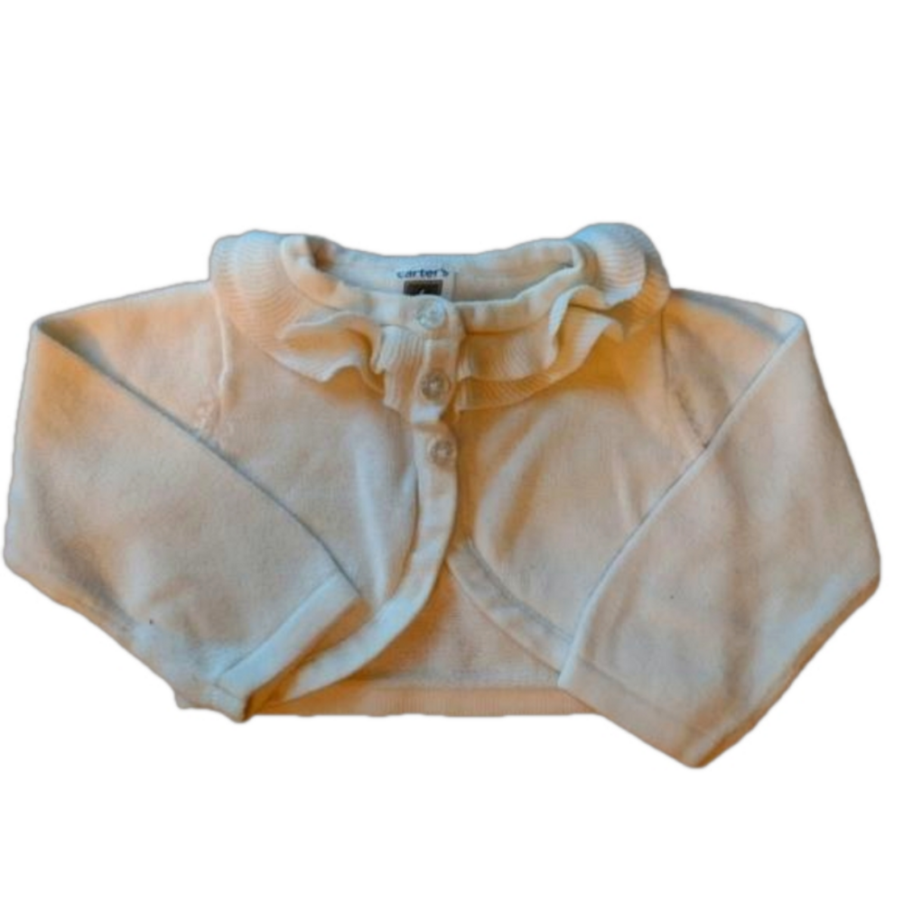 5/$25 Girls Carter Off White Seater Size 6 Month